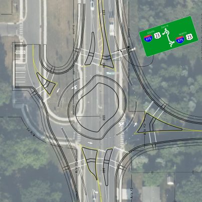 Turbo Roundabout Conceptual Design Toledo, Ohio